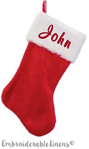 Custom Christmas Stocking Plush Premium