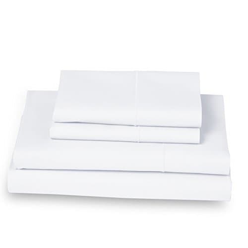 Cima Home 1000 Thread Count Queen 4 Piece Sheet Set White