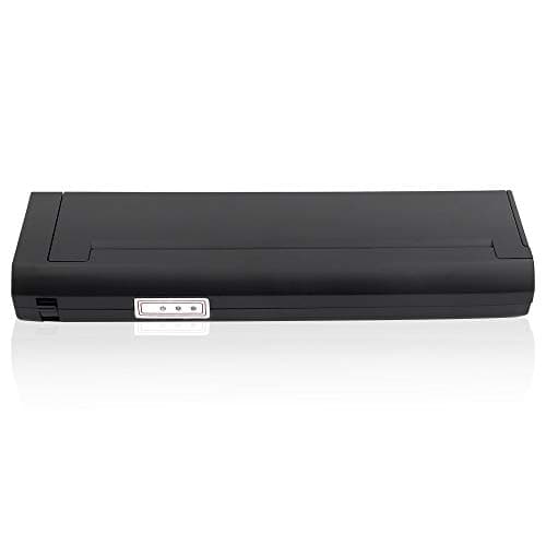 Mini Mobile Direct Thermal Printer, Markurlife Portable Bluetooth Wireless A4 Size Paper Printer (Black)