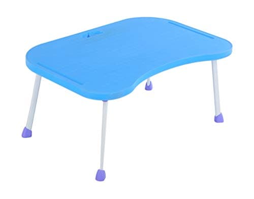 Keshav International Multi Function Plastic Detachable and Foldable Tablemate (Pink) (Blue)