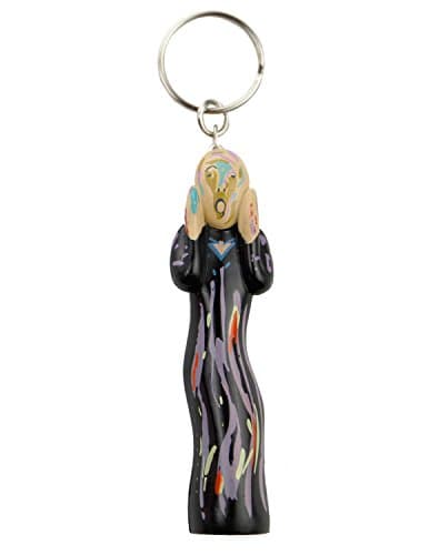 Scream Doll Key Chain - Includes Free Sticker