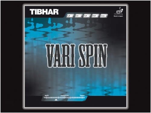 TibharVari Spin Table Tennis Rubber Red Max.