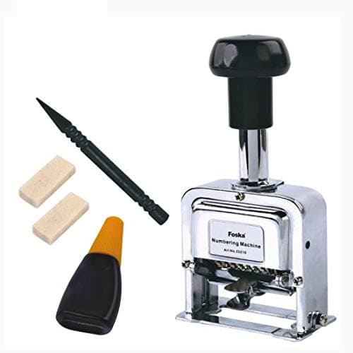 7 Digit Numbering Machine - Automatic Number Stamp Coding