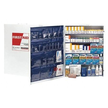 First Aid Kit, General Purpose, Metal