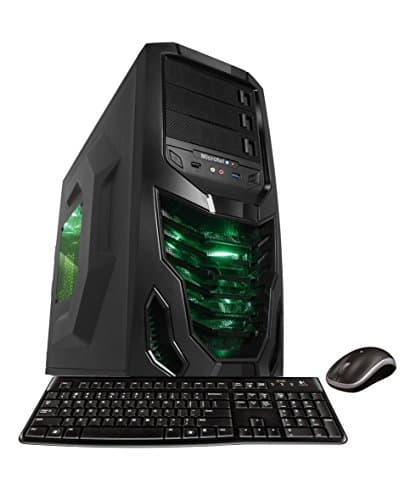 Microtel Computer AM8025 Liquid Cooling Gaming PC with Intel i7 7700k 4.2Ghz, 32GB DDR4, 3TB 7200RPM, 480GB SSD, Blu Ray Drive, Nvidia Geforce 1060 GTX 6GB GDDR5, 800W PS, WiFi