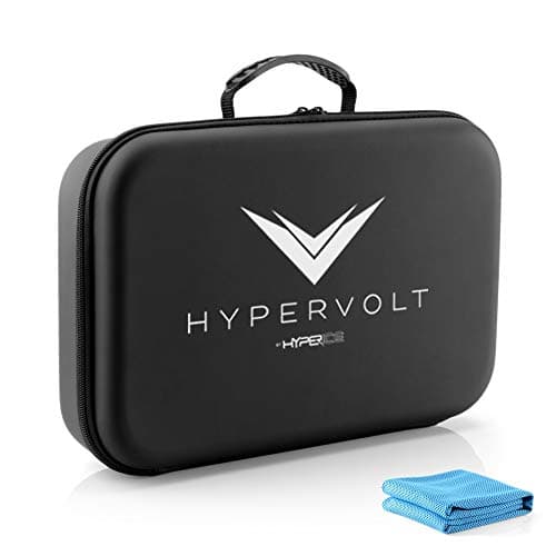 Hyperice Hypervolt Carrying Case, 2019 5 Attachment Slots Portable Storage Box, Hard Shell Case for Hyperice Hypervolt Portable Massage Gun tombert (Case Only)