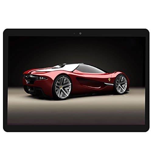 New 10.1 inch Tablets Android 6.0 Octa Core 64GB ROM Dual Camera and Dual SIM Tablet PC Support OTG WIFI GPS 1280x800 IPS bluetooth phone (black)