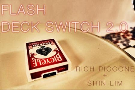 Flash Deck Switch 20 (Improved Red) By Shin Lim Trick