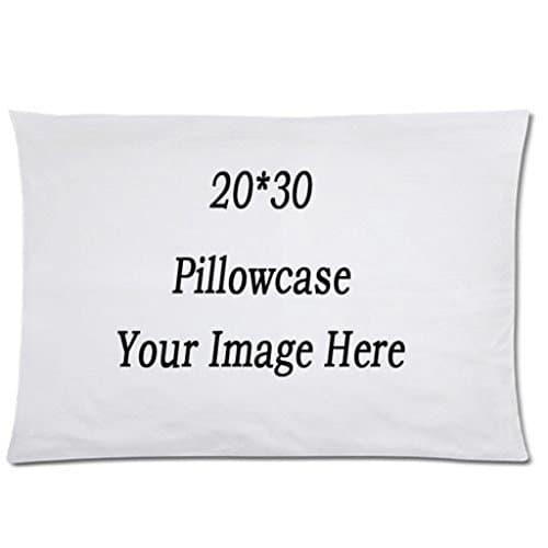 Custom Throw Pillow Cover Cotton Pillowcase Rectangular Cushion Design Image Text Print Pillowcover