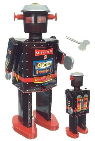 Giant Space M-65 Robot Wind Up