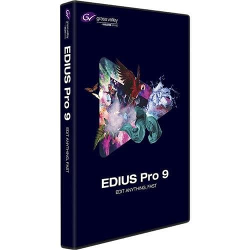 Grass Valley EDIUS Pro 9 Nonlinear Editing Software, Educational, DVD