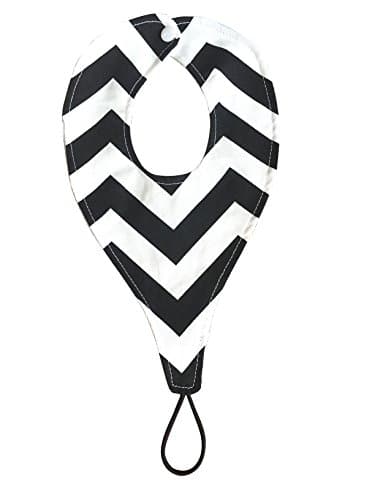 Bib With Pacifer/Teething Holder