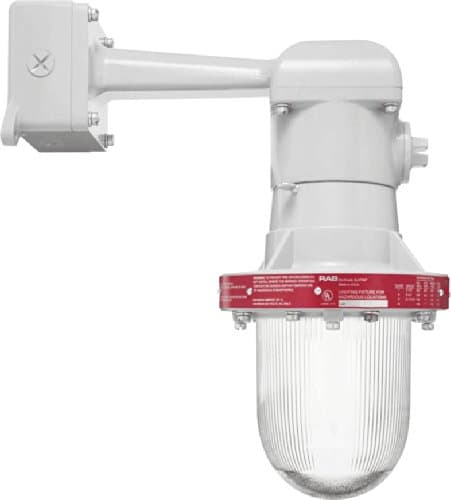 RAB Lighting EB12T Explosion Proof Incan Bracket without Guard 8 Hubs