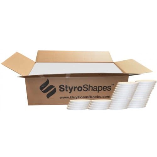 StyroShapes, Circle 2" x 18" Diameter - 14 Per Case