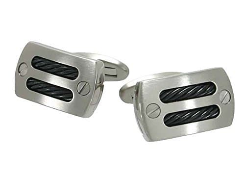 Rising Time Mens Titanium Cuff Link