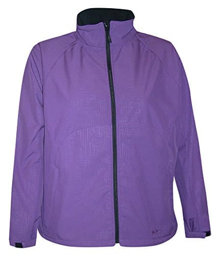 Pulse Womens Plus Size Micro Fleece Soft Shell Jacket