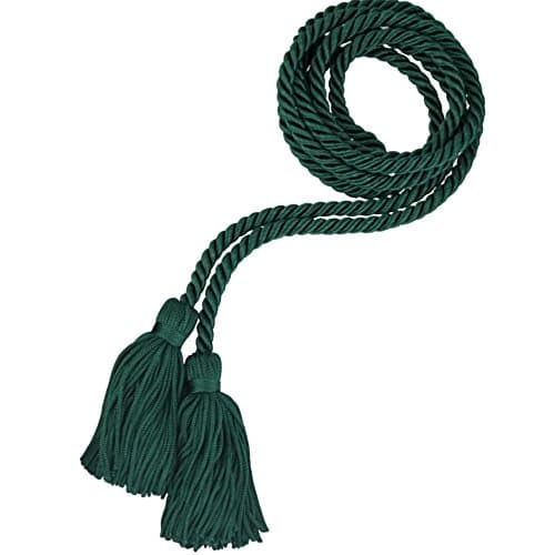 lescapsgownLesCapsGown Honor Cords Forest Green