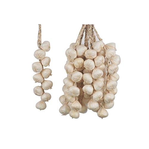 ClearUmm 5 Pcs Artificial Vegetable String Ornaments Wall Decor for Home Garden (Garlic)