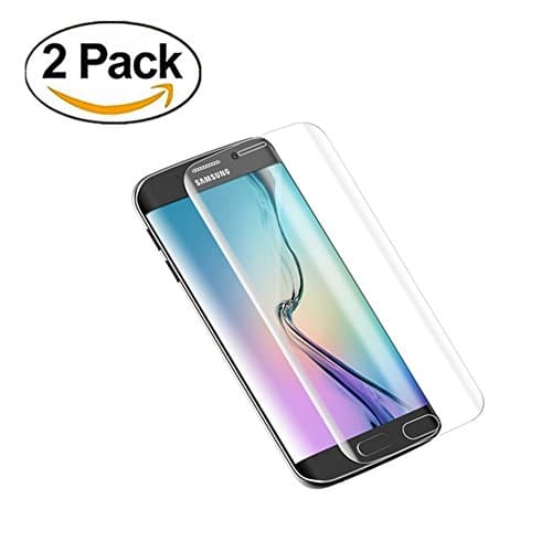 Galaxy S6 Edge Plus Screen Protector [Full 3D Coverage] ,YiYiYi [Anti-Bubble] [HD Ultra Clear] PET Film Curved Edge to Edge Screen Protector for Samsung Galaxy S6 Edge Plus,[2-Pack]