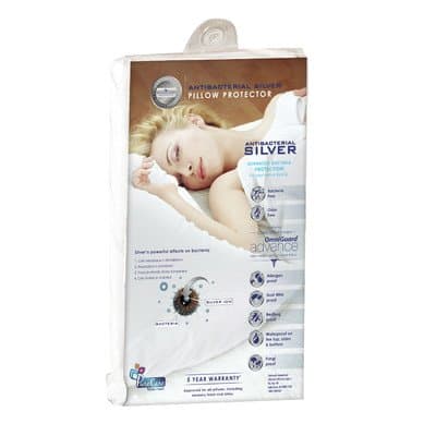 Advance Silver Pillow Protector Size: Queen