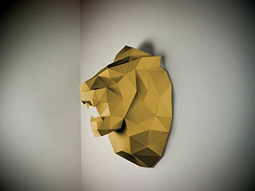 Papertrophy lion gold