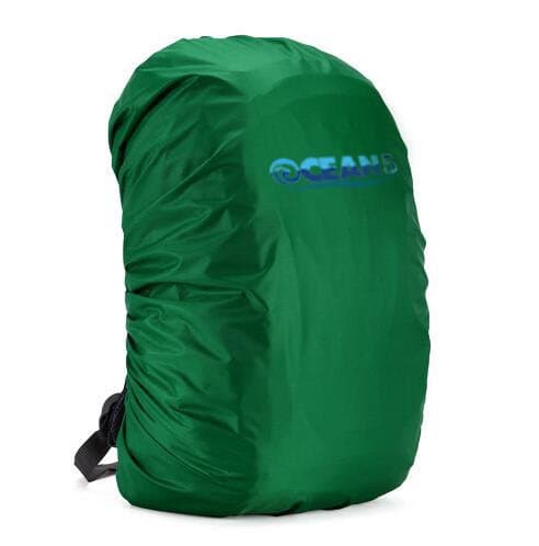 Backpack Rainproof Ultralight Packable Protector Cover. Lightweight Durable UV Protection. Great for Traveling Airports, Camping, Hiking, Cycling and everything in between. (Green)