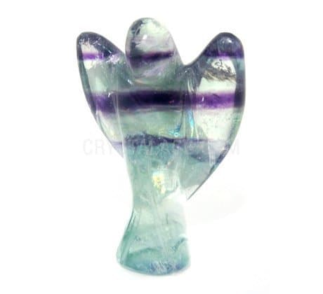 Rainbow Fluorite Celestial Angel - Extra Large - AX04