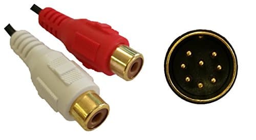 Alpine M-Bus to Stereo Input RCA Cable Adapter