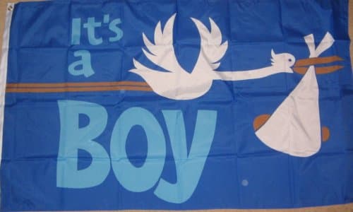 It's a Boy Flag 5'x3'