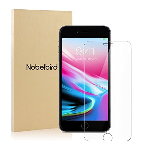 iPhone 8 7 Plus Screen Protector Tempered Glass 9H Hardness 2.5D Anti-Glare, Anti-fingerprint ,Anti-scratch ,Bubble Free 0.33mm [5.5"inch]