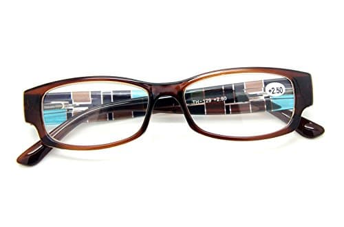 Brown Frame Reading Glasses Reader Eyewear high quality Quality and test performance is very good Fashion, convenient,