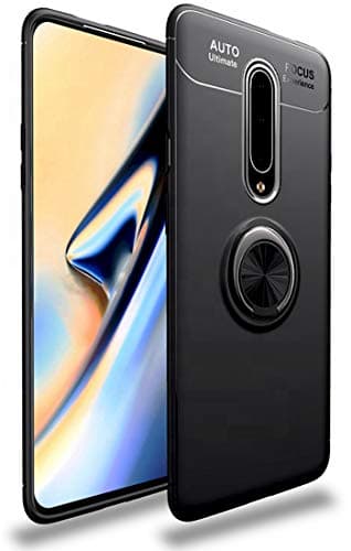 Nextagram Shockproof Ring Stand Back Cover Case for OnePlus 7 Pro