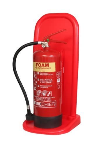 Single Red Fire Extinguisher Stand by Firecelluk