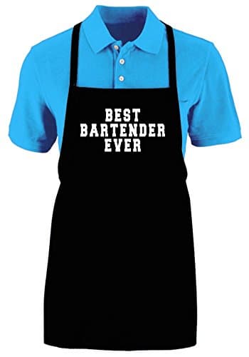 BEST BARTENDER EVER - Funny Apron Ajustable Kitchen Apron