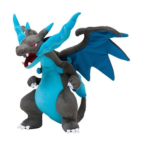 Mega Charizard X doll Stuffed Premium 10" Plush