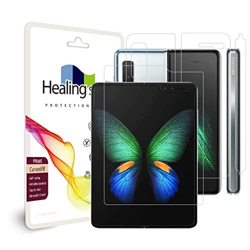 Healing shield Screen Protector PR Compatible for SAMSUNG Galaxy Fold [Front 1pc, Back 1pc]