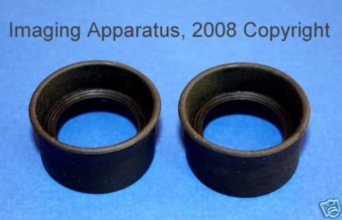BAUSCH & LOMB MICROSCOPE EYEPIECE EYEGUARDS, EYESHIELDS