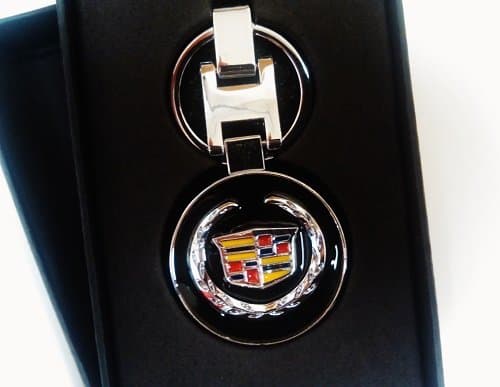 Wreath and Crest Keychain