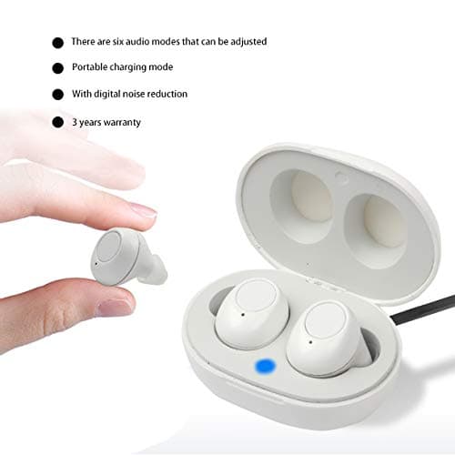 Sound Amplifier with Noise Reduction Digital Hearing Function, USB Charging/Adjustable Mode/Three-Year Quality Assurance/FDA Certification
