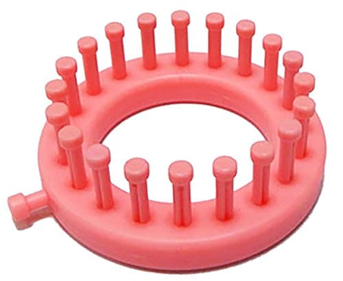 Circular Flower Loom with Removable Pegs