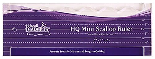 HQ Mini Scallop Ruler