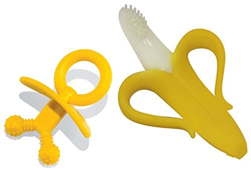 Teethifier Back Teeth Teether with Infant Banana Brush