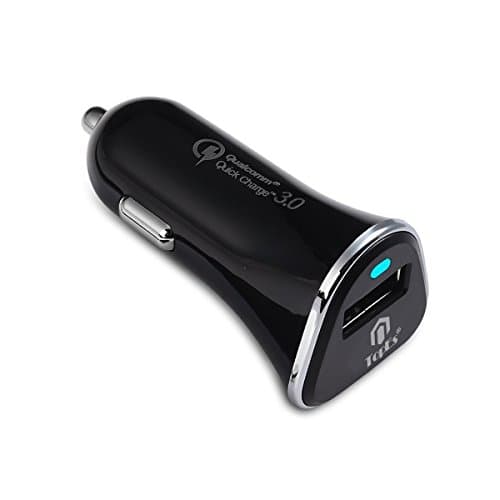 [Qualcomm Quick Charge 3.0]Premium Quick Charge 3.0 USB Car Charger Fast charging for Samsung Galaxy S7, S7 Edge, Android and Apple Devices Samsung Fast Charge Qi Wireless Charging Pad and More