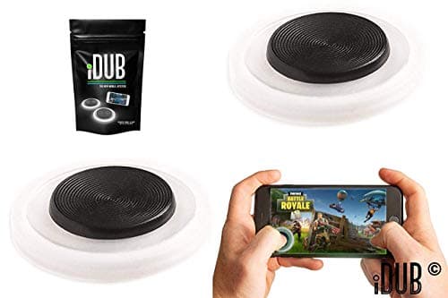 iDub Mobile Gaming Joystick 2Pack High Sensitivity Video Game Controller for Smartphones, iPhones, Tablets & More Ergonomic Design, Precise Gaming, Compact Design, Fortnite, PUBG Controller