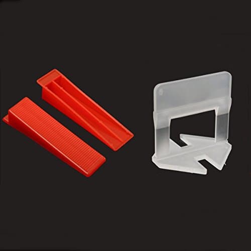 400Pcs Tile Leveling Plastic Spacers Tiling Clips Wedges Tools