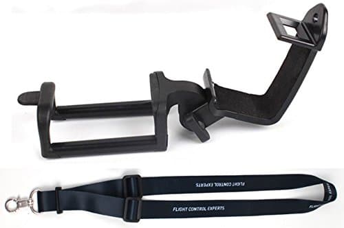 CZFRIEND Foldable Remote Controller Holder Mobile Phone Mount Bracket Stand with Neck Lanyard for DJI Mavic Pro / DJI Mavic Air / DJI SPARK