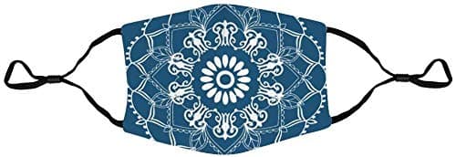 Promini Comfortable Polyester Face Mask With Filter Element Washable And Reusable Decorative Pattern Color Anti Dust Mask Mouth Mask Protective Mask for Adults And Teens