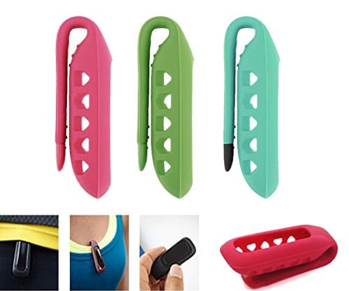 Sych Fitbit One Colorful Replacement Clip Case, Classic Replacement Accessory Band / Replacement Clip Holde for Fitbit One Wireless Activity Plus Sleep Tracker (3 pack(lime+teal+pink))