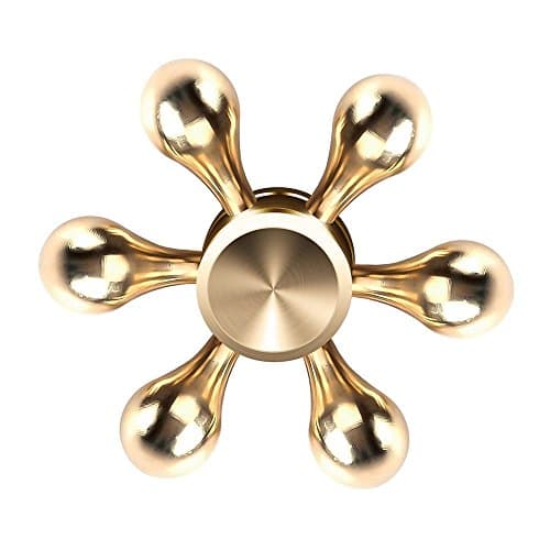 New Design Tri Fidget Spinner Toy Copper Metal-- Multi Function Desgin Figit Hand Finger Spinner