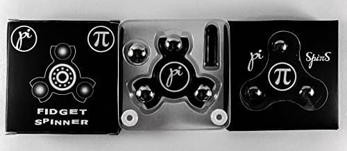 Pi Spins Black Mini Spinner